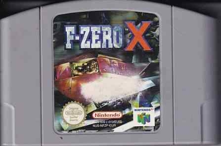 F-Zero X - Nintendo 64 spil (B Grade) (Genbrug)